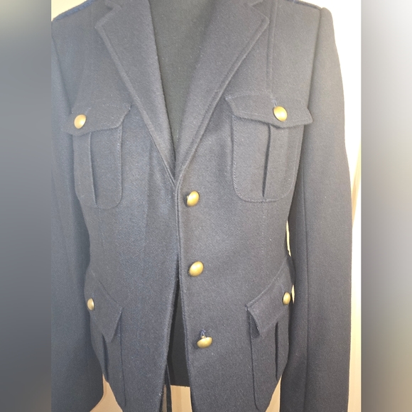 Ann Taylor Loft Navy Blue Blazer - Picture 8 of 9